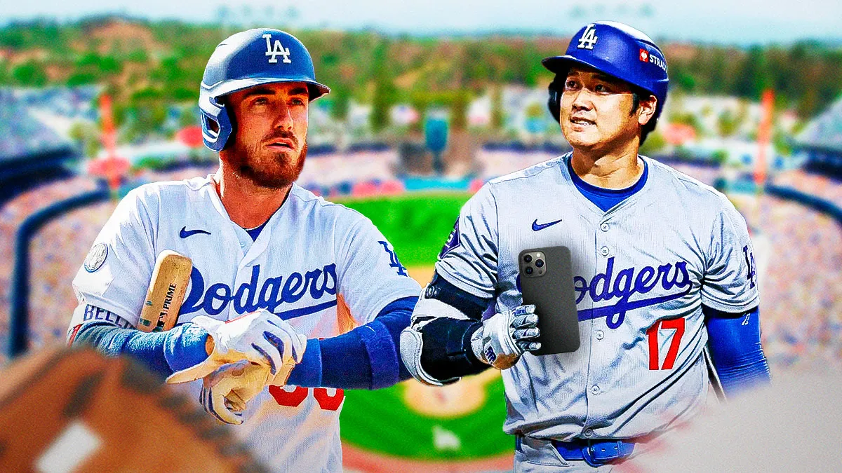 Dodgers-news-Shohei-Ohtanis-Bellinger-text-after-Game-2-injury-that-invigorated-LA