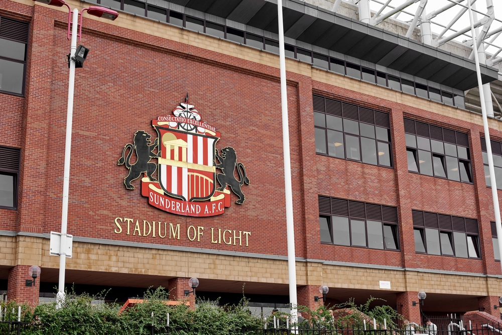 Sunderland,,England,,August,30,,2022:,Stadium,Of,Light,In,The